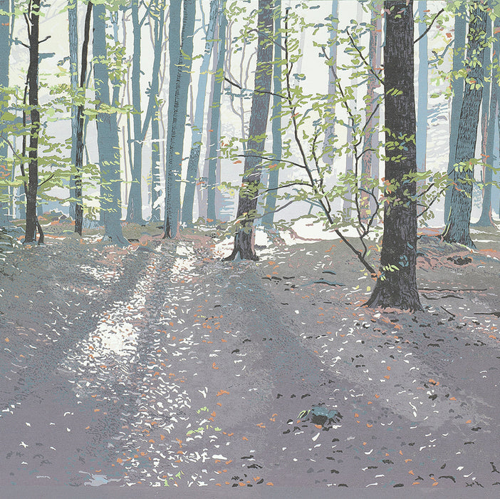 Grietje Postma - 2015-III - color woodcut reduction