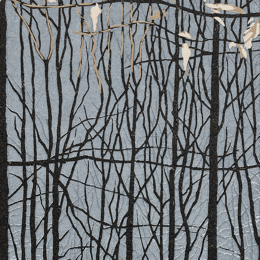 Grietje Postma - 2015-IV - color woodcut reduction