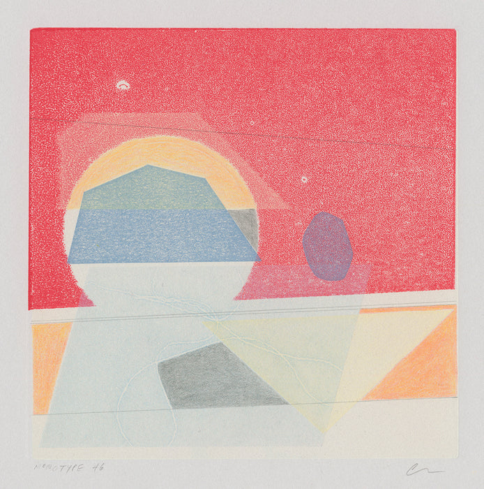 Anda Tanaka - Monotype 46 - textures abstraction - image