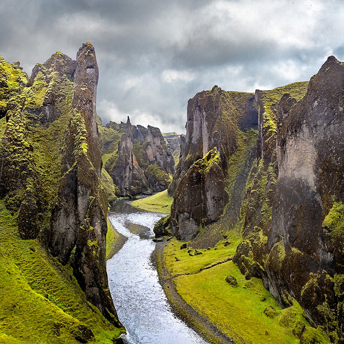Daniel Anderson - Fjadrargljufur Canyon, Iceland - detail