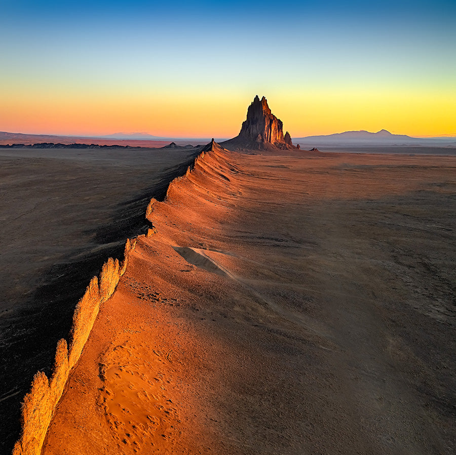 Daniel Anderson - Shiprock Sunrise - New Mexico - detail