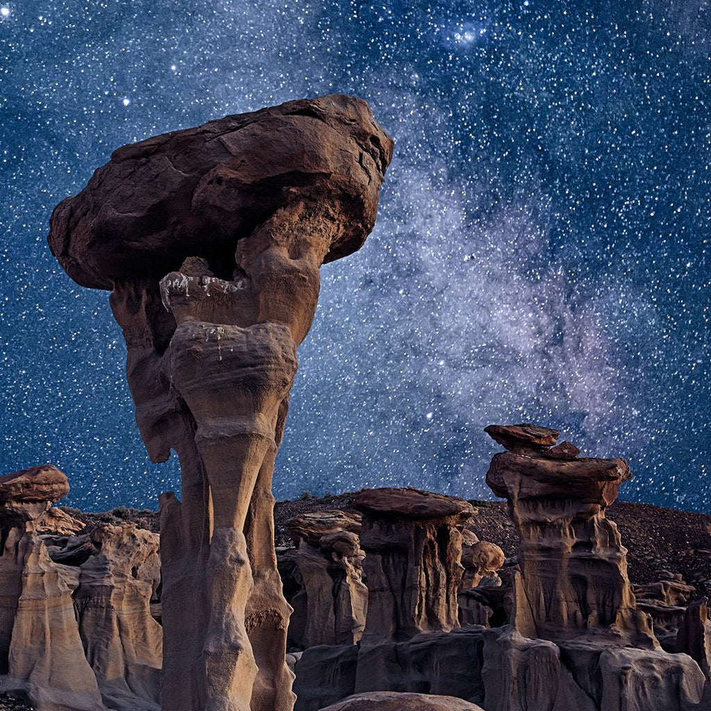 Daniel Anderson - Pedestal and Stars - Utah - color photograph