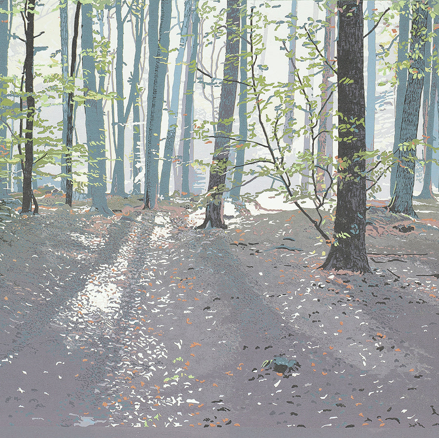 Grietje Postma - 2015-III - color woodcut reduction
