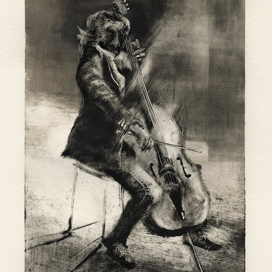 Marketa Kemp - The Cello and The Beast - detail