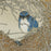Monique Wales - Scrub Jays Fixer-Upper - color linocut reduction print 