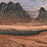 Siemen Dijkstra - Dreams of a Landscapist - Spitsbergen Dicksonland - Sentinel Fjellet - color woodcut - detail